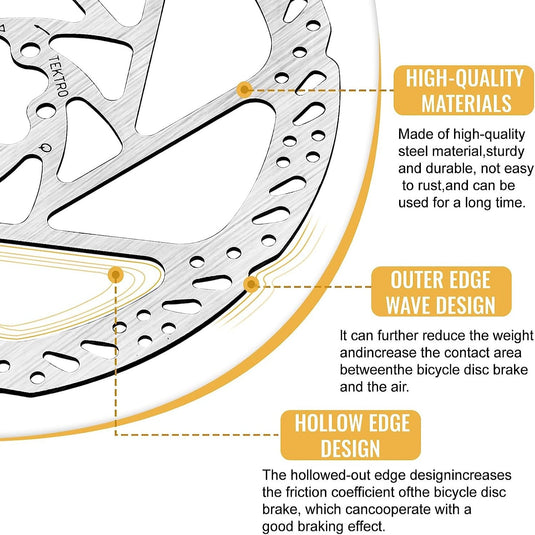 Tektro TR-24 Disc - 140/160/180/203mm