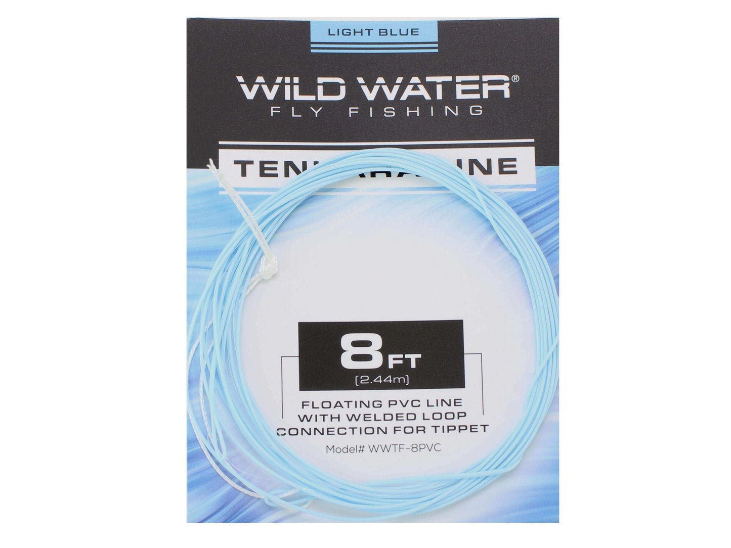 8' Blue PVC Tenkara Line | Wild Water Fly Fishing - Skoutley Outdoors LLC