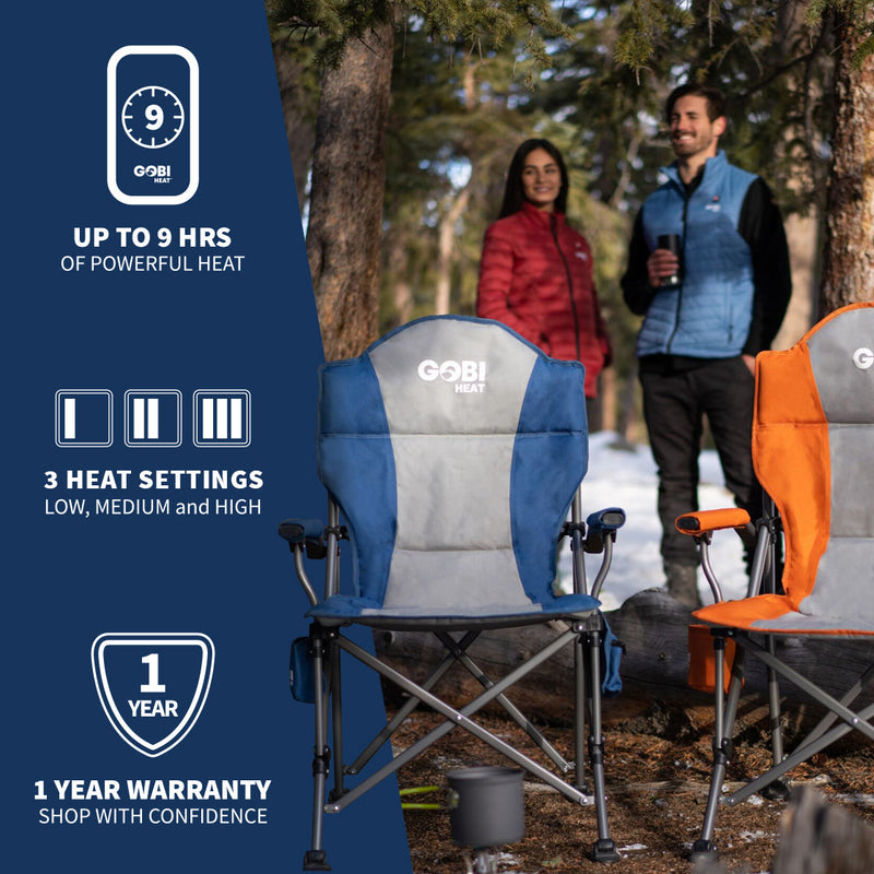 Load image into Gallery viewer, Terrain Heated Camping Chair
