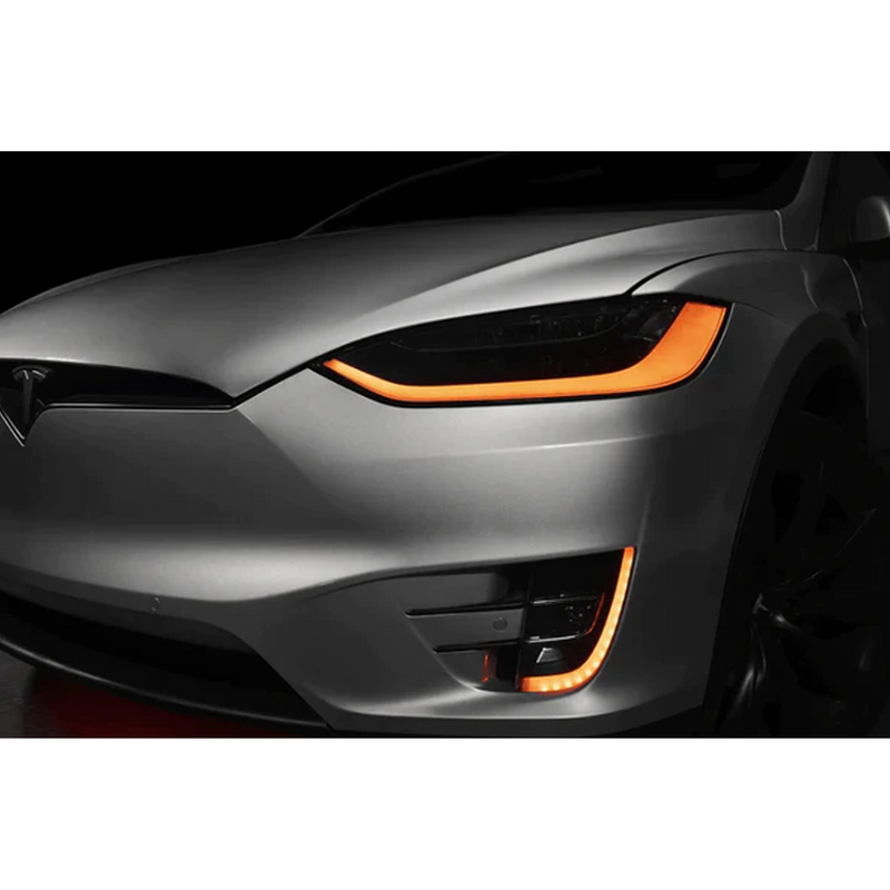 Load image into Gallery viewer, Tesla Model X Multicolor Flow DRL Boards (2016-2021)
