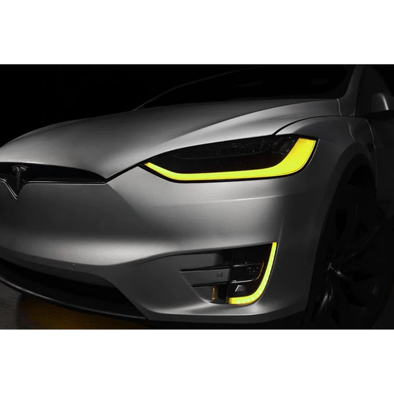 Load image into Gallery viewer, Tesla Model X Multicolor Flow DRL Boards (2016-2021)
