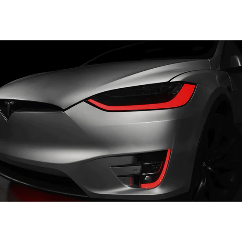 Load image into Gallery viewer, Tesla Model X Multicolor Flow DRL Boards (2016-2021)
