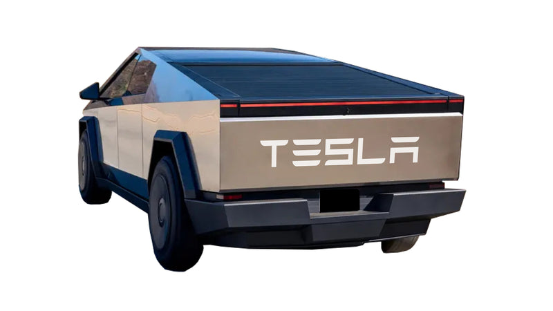 Load image into Gallery viewer, &quot;TESLA&quot; Tailgate Decals For The 2023-2026 Tesla Cybertruck
