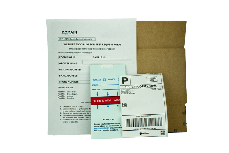 Load image into Gallery viewer, Comprehensive Food Plot Soil Test Kit
