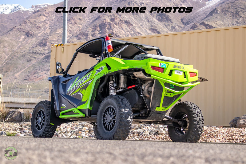 Load image into Gallery viewer, Arctic Cat WILDCAT XX 2018+ Fender Flare Extensions/Mud Flaps F&amp;R
