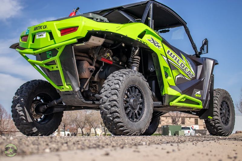Load image into Gallery viewer, Arctic Cat WILDCAT XX 2018+ Fender Flare Extensions/Mud Flaps F&amp;R
