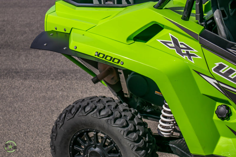 Load image into Gallery viewer, Arctic Cat WILDCAT XX 2018+ Fender Flare Extensions/Mud Flaps F&amp;R

