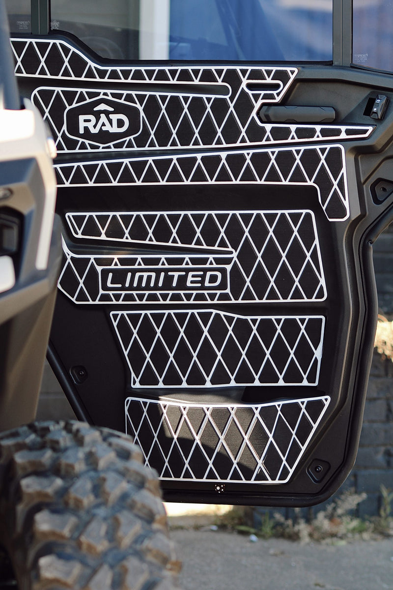 Load image into Gallery viewer, Can-Am Defender HD10 ’22-’26 &amp; HD11 Limited ’26 4 Seater EVA Door Panels- Black/White
