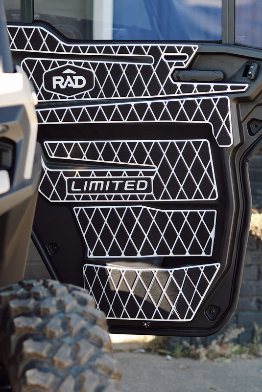 Can-Am Defender HD10 ’22-’26 & HD11 Limited ’26 2 Seater EVA Door Panels- Black/White