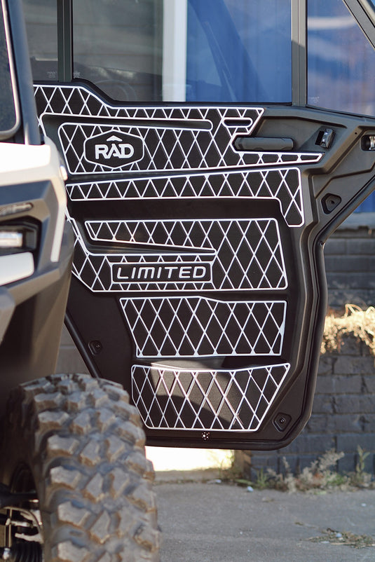 Can-Am Defender HD10 ’22-’26 & HD11 Limited ’26 2 Seater EVA Door Panels- Black/White