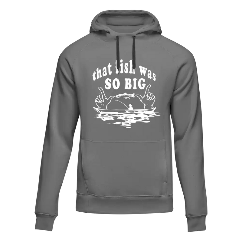 Load image into Gallery viewer, That Fish Was So Big Unisex Hoodie
