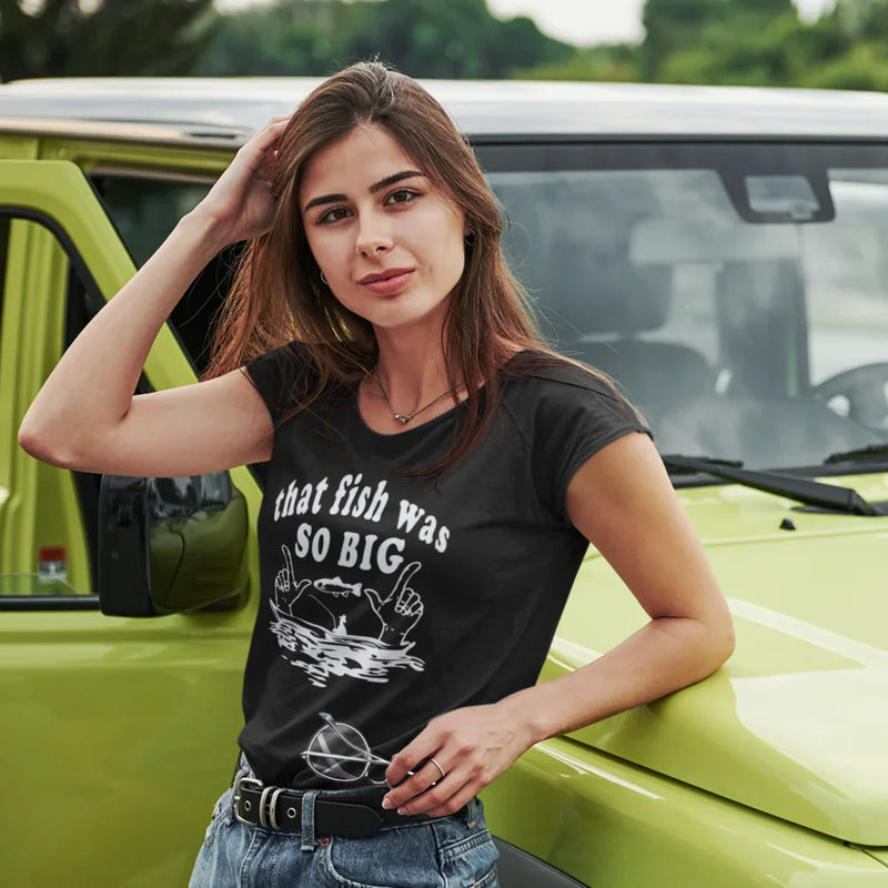Load image into Gallery viewer, That Fish Was So Big T-Shirt for Women
