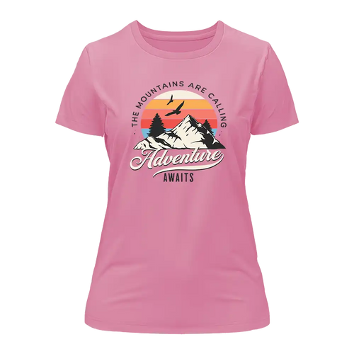 The Mountains Are Calling T-Shirt for Women