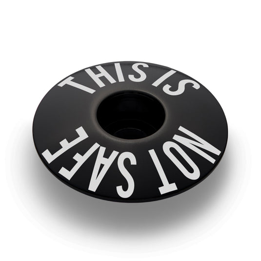 This Is Not Safe Bicycle Headset Cap