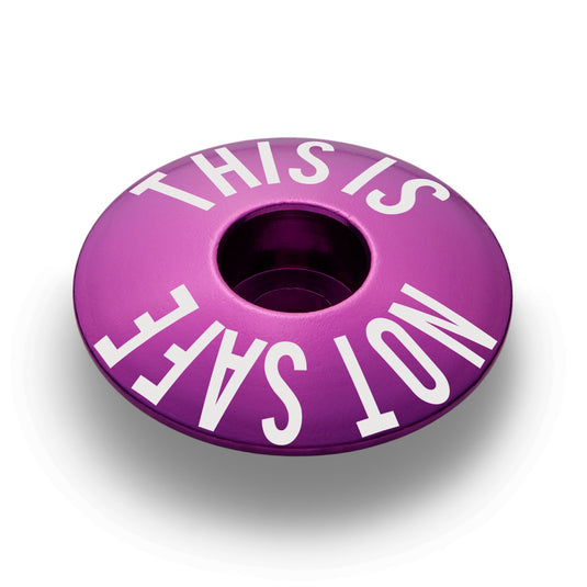 This Is Not Safe Bicycle Headset Cap