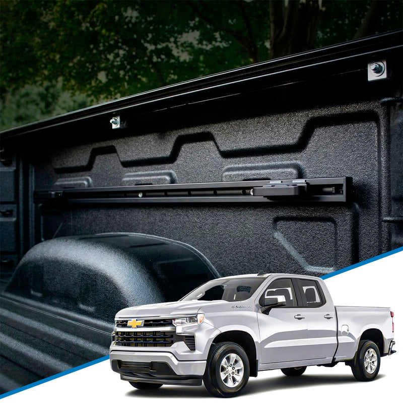 Load image into Gallery viewer, Integral Rails (Low Profile) - Bedside Rail System - Chevrolet Silverado &amp; GMC Sierra 1500 (2019+)
