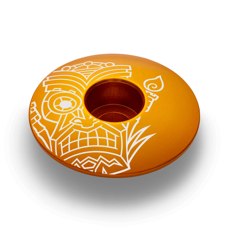 Load image into Gallery viewer, Tiki Trails Bicycle Headset Cap
