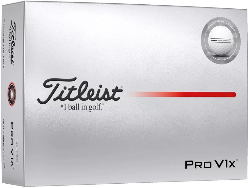 Load image into Gallery viewer, Titleist 2026 Pro V1x Enhanced Alignment Golf Balls
