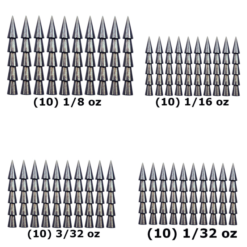 Load image into Gallery viewer, Reaction Tackle Tungsten Nail Weights/ Insert Sinkers
