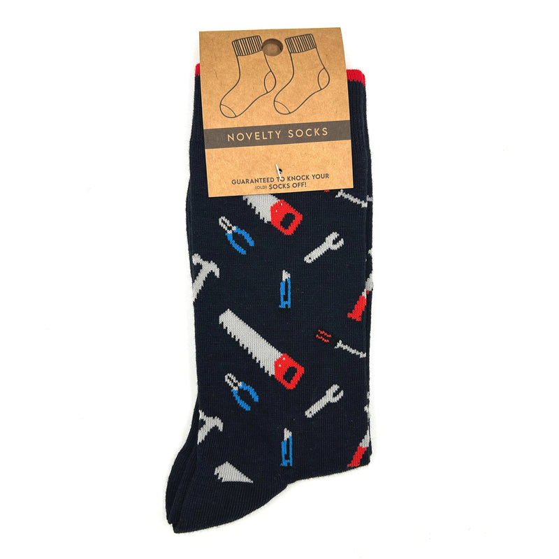 Load image into Gallery viewer, Hand Tools Novelty Socks
