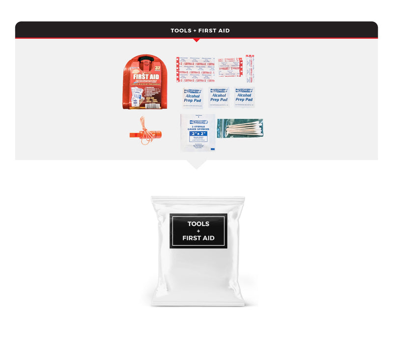 Load image into Gallery viewer, Children&#39;s Survival Kit, Rolling Bag
