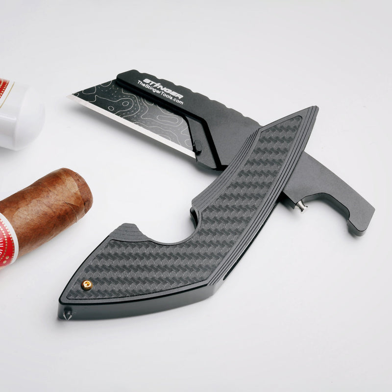 Load image into Gallery viewer, Stinger Topographic Utility Tool / Cigar Trimmer
