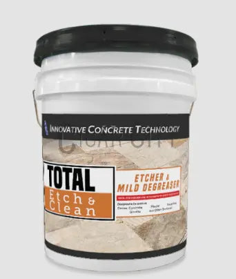 Total Etch & Clean - Etching & Cleaning Concrete Surfaces 1 Gallon (740-1G)