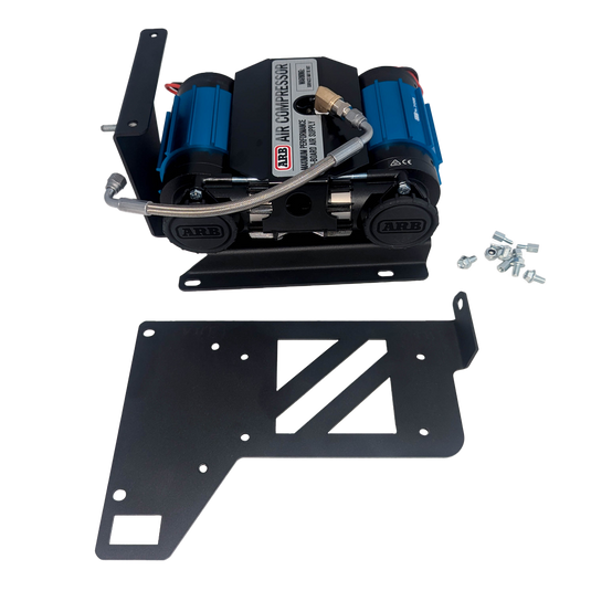 CAtuned Off-Road ARB Twin Air Compressor with Mount for Land Cruiser & 4Runner