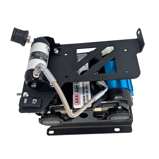 CAtuned Off-Road ARB Twin Air Compressor with Mount for Land Cruiser & 4Runner