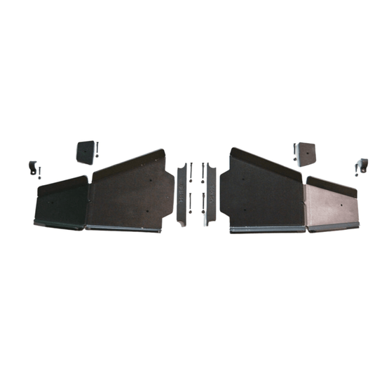 Trail ArmorOEM Highlifter/Desert Edition/Trails and Rocks Arched iMpact Front A-Arm Guards Set of 2 for RZR XP / RZR XP 4 OEM