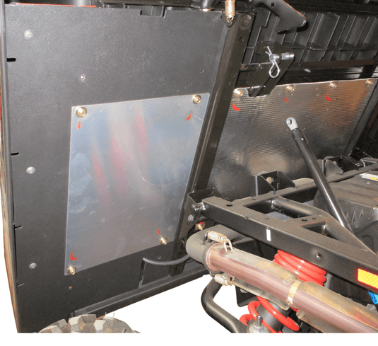 Trail Armor Underbed Mud Shield with Fender Extensions for 2014-21 Ranger Midsize 500 / 570