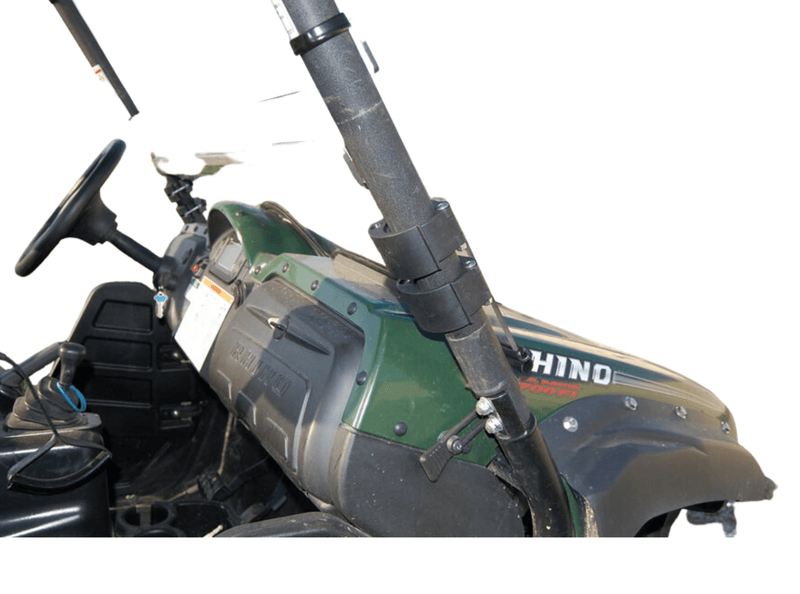 Load image into Gallery viewer, Trail Armor CoolFlo Windshield with Fast Clamps for 2004-13 Yamaha Rhino
