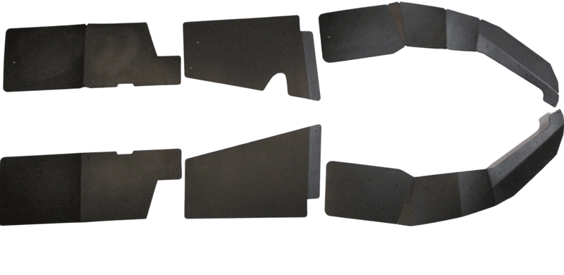 Load image into Gallery viewer, Trail Armor Mud Flap Fender Extensions for Polaris General 1000 / 1000 4
