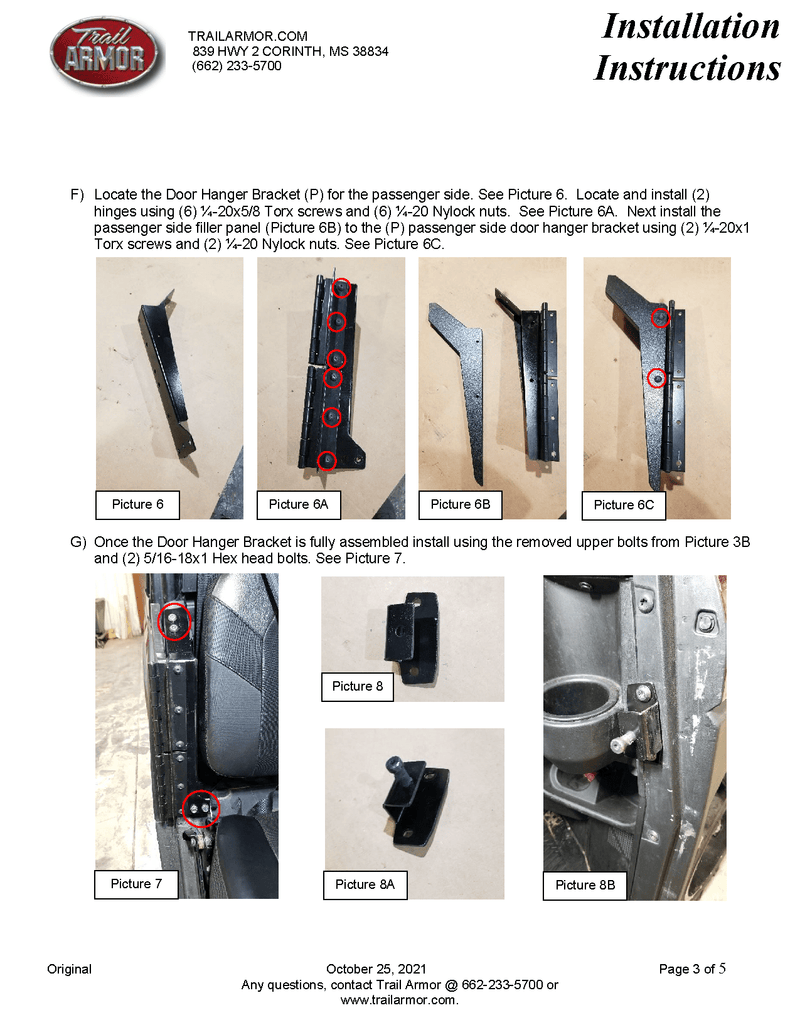 Load image into Gallery viewer, Trail Armor Half Doors for 2020-23 Ranger XP 1000
