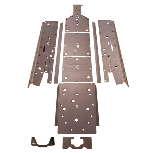 Trail Armor Skid Plate for 2014+ RZR XP 1000 4 / Turbo 4 / Turbo S 4