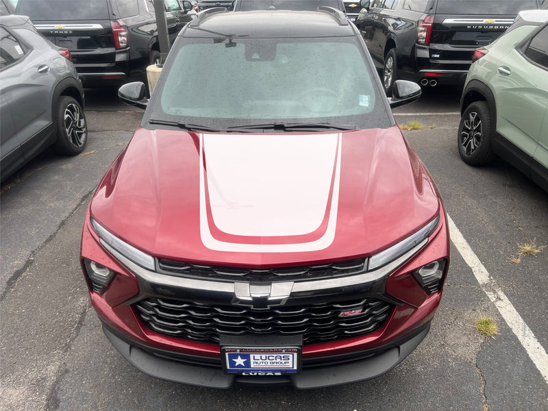 Load image into Gallery viewer, Stripe Hood Decal for 2021-2025 Chevrolet Trailblazer
