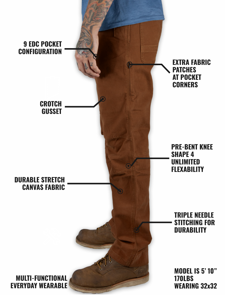 Load image into Gallery viewer, Trailblazer Standard Fit Pants - Tobacco
