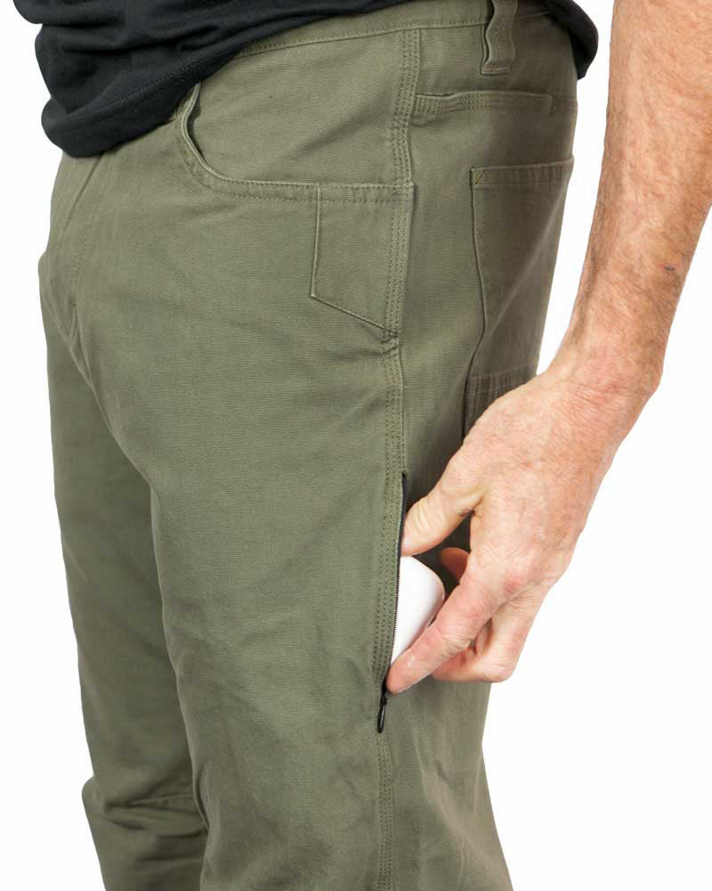 Load image into Gallery viewer, Trailblazer Taper Fit Pants - DK Olive
