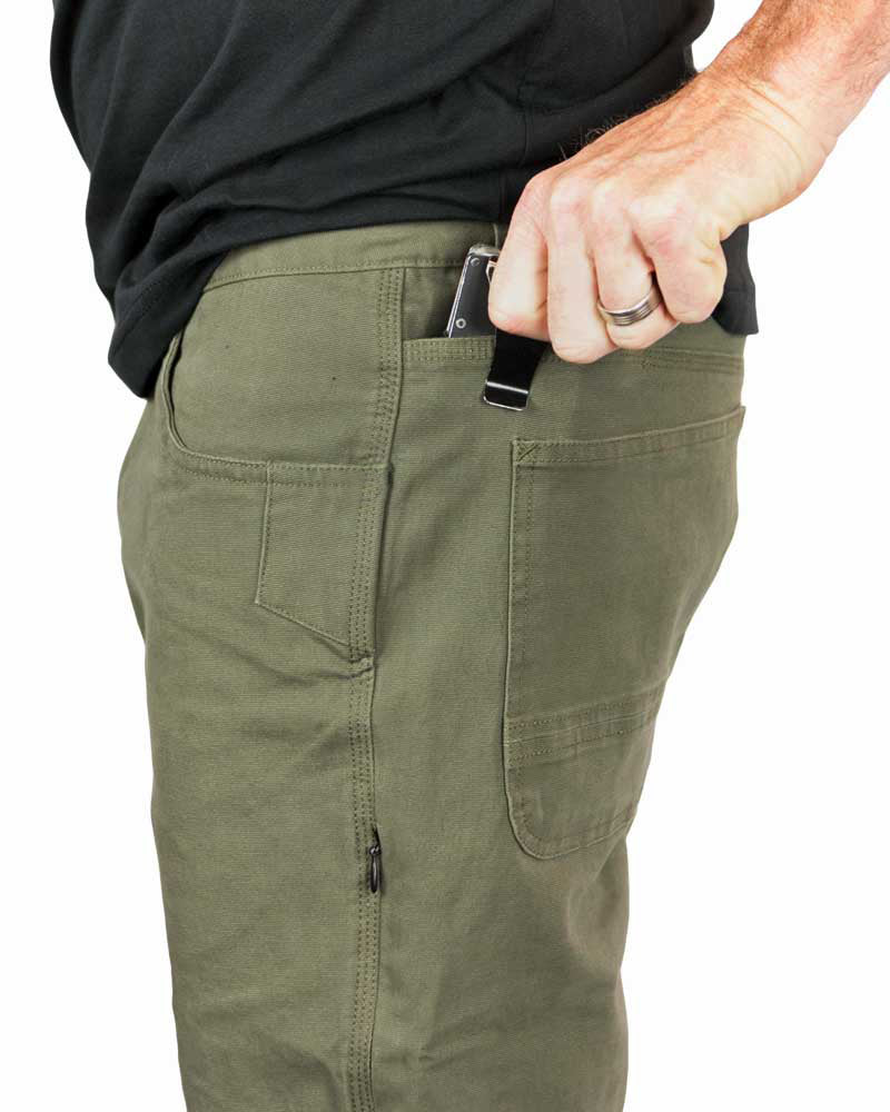 Load image into Gallery viewer, Trailblazer Taper Fit Pants - DK Olive
