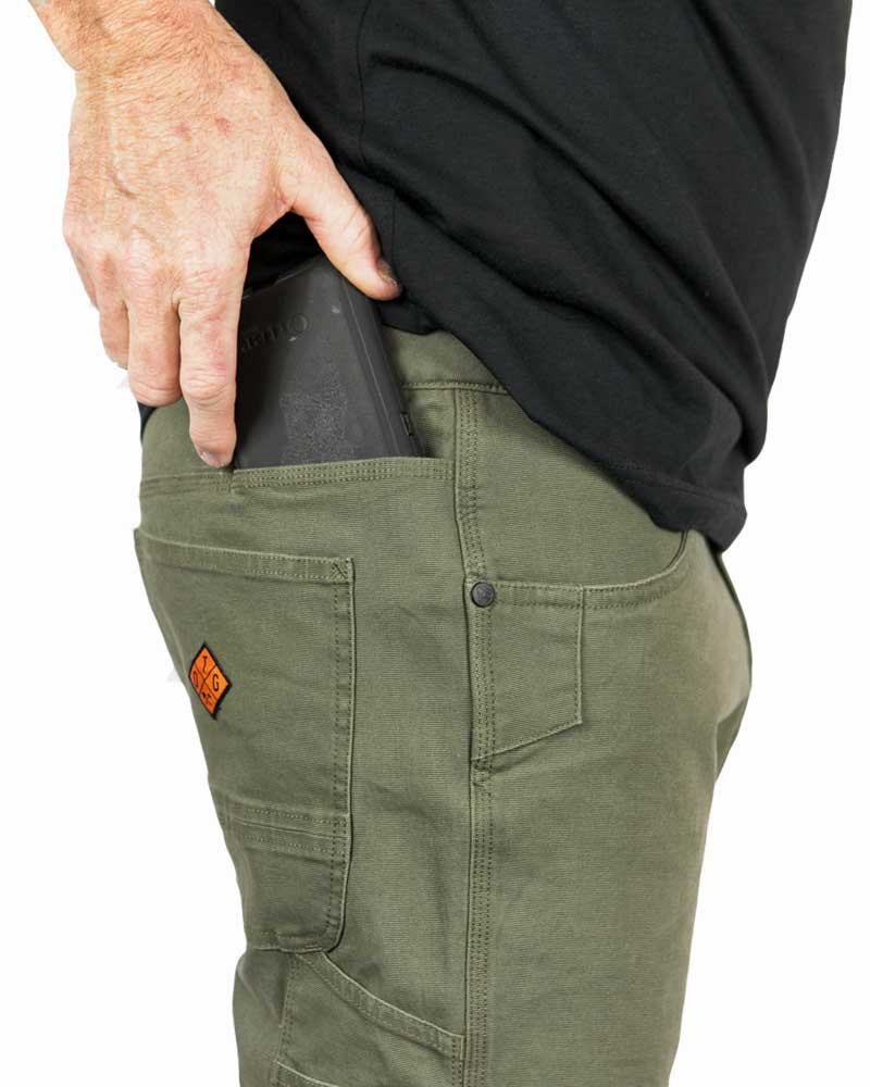 Load image into Gallery viewer, Trailblazer Standard Fit Pants - DK Olive
