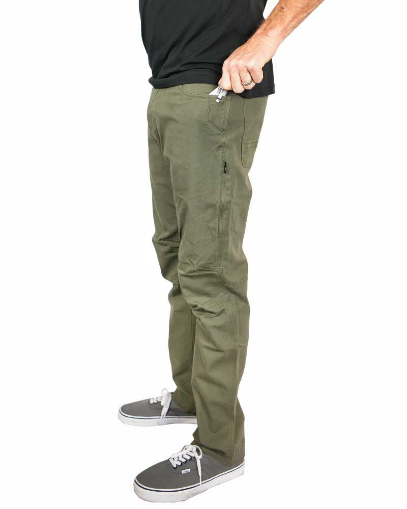 Load image into Gallery viewer, Trailblazer Taper Fit Pants - DK Olive
