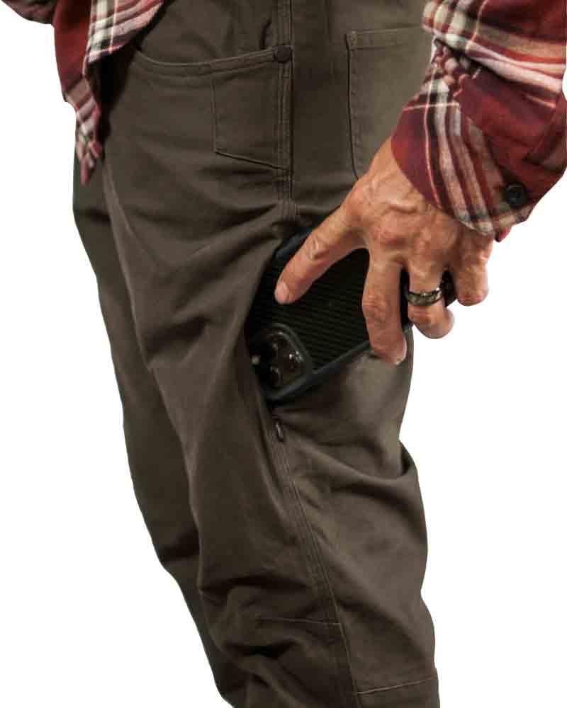 Load image into Gallery viewer, Trailblazer Taper Fit Pants - DK BRN
