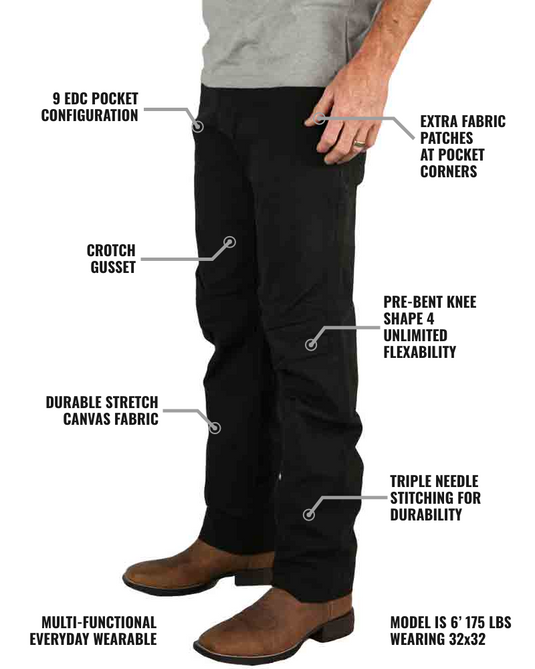 Trailblazer Standard Fit Pants - BLK