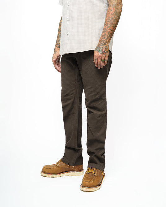 Trailblazer Taper Fit Pants - DK BRN
