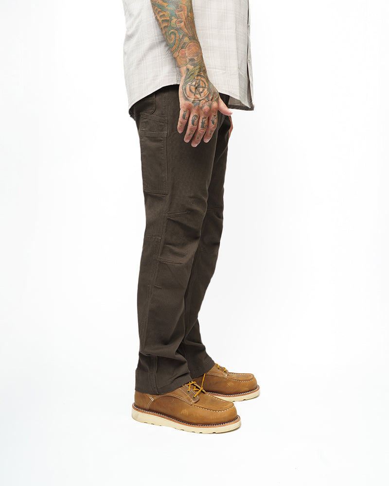 Load image into Gallery viewer, Trailblazer Taper Fit Pants - DK BRN
