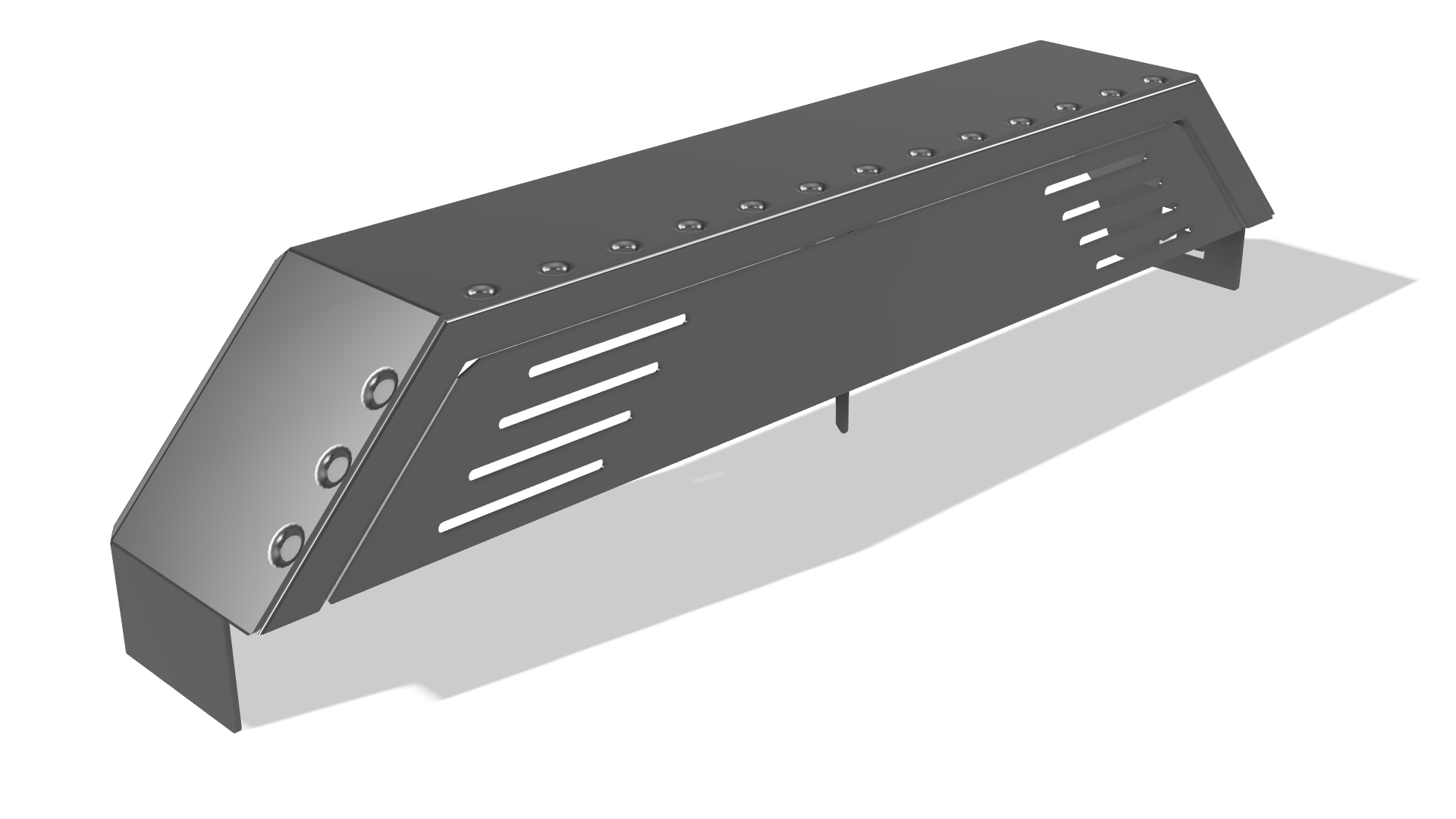 Heavy Duty Weld on DIY Drive Over Trailer Fender Kit Bare Steel - Pair - Skoutley Outdoors LLC