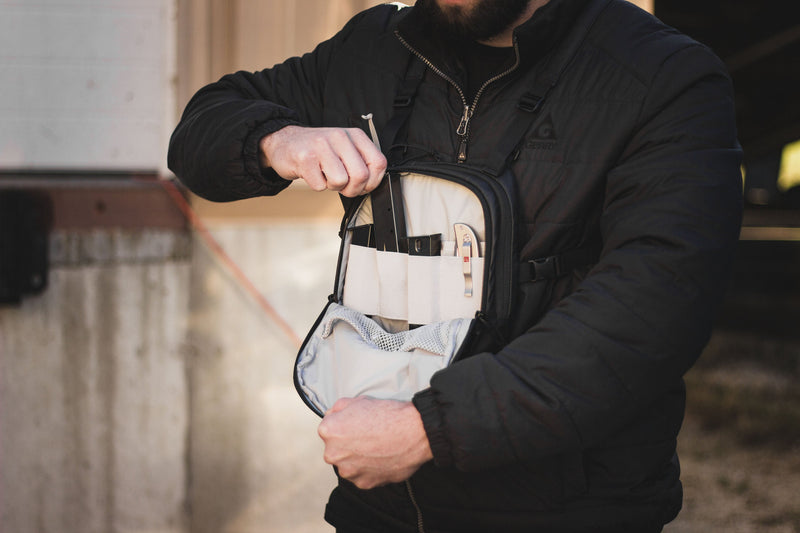 Load image into Gallery viewer, TRAILGUARD Chest Pack for Concealed Carry
