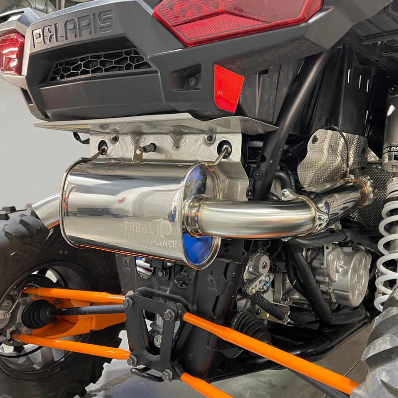 Load image into Gallery viewer, Treal Performance | 2016-2021 Polaris RZR XP Turbo / Turbo S "Slip On" Exhaust System
