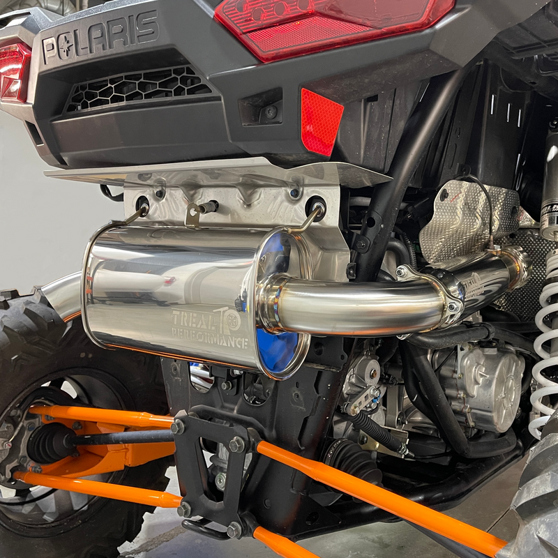 Load image into Gallery viewer, Treal Performance | 2016-2021 Polaris RZR XP Turbo / S Turbo Back Exhaust System
