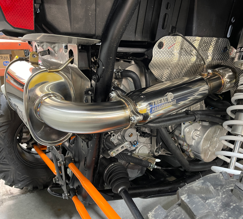 Load image into Gallery viewer, Treal Performance | 2016-2021 Polaris RZR XP Turbo / S Turbo Back Exhaust System
